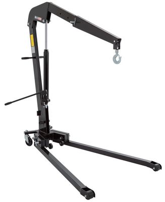 360° Truck Mount Crane (1000LBS)，Auto Shop, 4 Lifting Gears + Hydraulic Pump