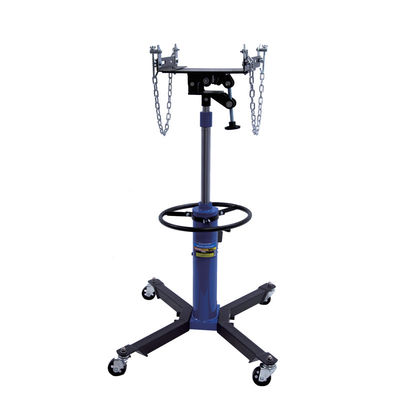 0.5T 820-1768mm Transmission Floor Jack Adjustable Platform + Chains For Car / SUV Repair