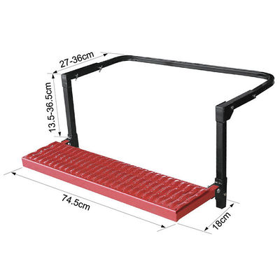 YD10-021/022 Wheel Step: Foldable, Anti-Slip, Roof-Access for Camping/Self-Driving/Family Use