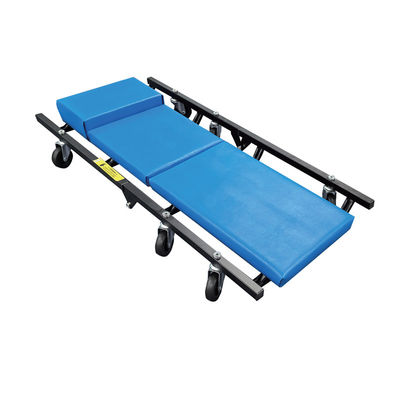 36" Foldable Creeper: 110kg Load, 4 Rubber Wheels for Car/Micro-Car DIY & Repair