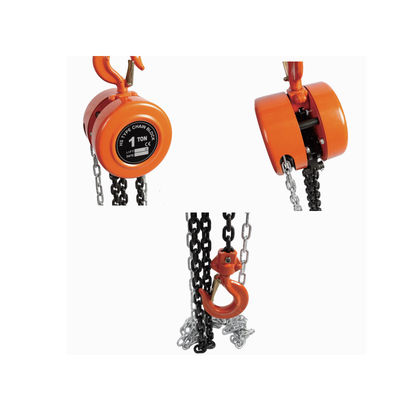 HSZ Chain Block 0.5-20T Load 2.5-3m Lift For Workshop / Construction / Rescue