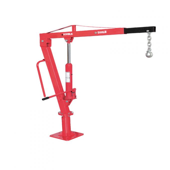 360° Rotating Swivel Boom and Foldable Engine Crane in operation